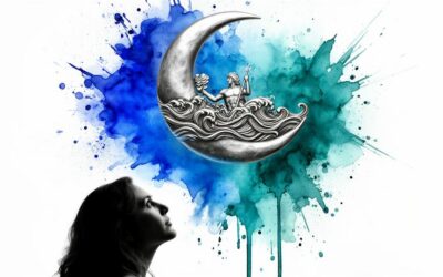 Lune en verseau : un guide pour traverser vos transitions de vie